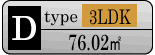 Dtype 3LDK